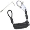 J&C 02756 Saddle Keeper, Black, 0.1 x 39.4 inches (3 x 1,000 mm) view 1