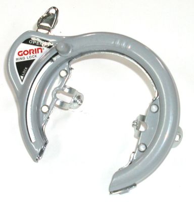 GORIN GR-120 Press Key Ring Lock, Gray 02987