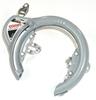 GORIN GR-120 Press Key Ring Lock, Gray 02987 view 1