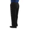 Post Surgery Tearaway Pants - Men's - Women's - Unisex Sizing (Black, Large) view 3