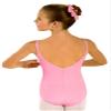 EUROTARD 10527c Fully-lined Front Child V-back Camisole Leotard (Girls X-Small, Pink) view 2