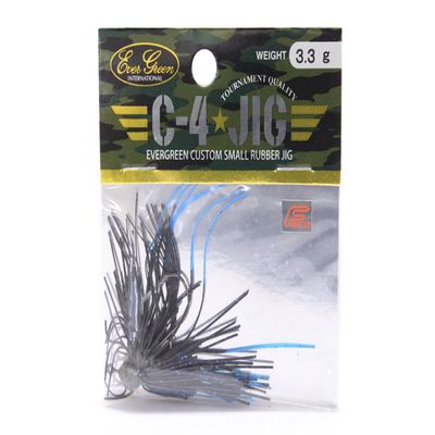 Evergreen C-4 jig 3.3g # 212 Black Blue