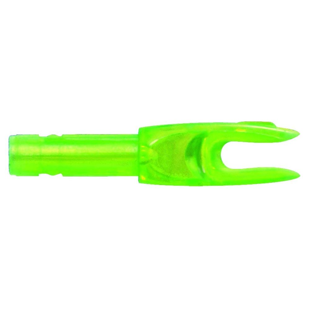 A/C/E G Nock Large Groove Flo Green