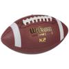Wilson American Football for Children and Teenagers, Mixed Leather, K2 Composite, Brown, WTF1712X view 1