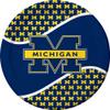 Michigan Wolverines 9-Inch Paper Plates 8 Per Pack view 2