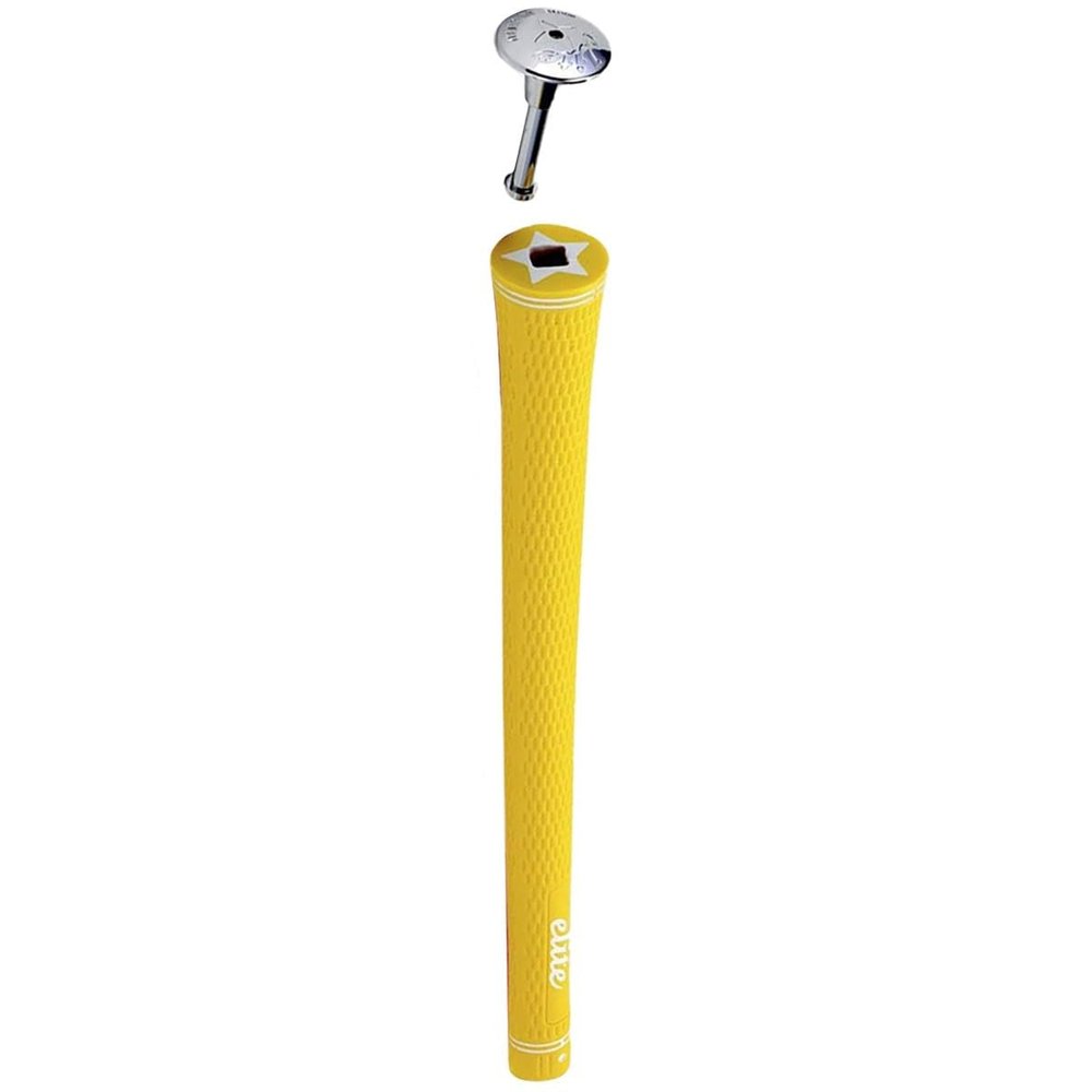 elitegrips Stantard Series Lightweight Golf Grip S40 Acid Yellow No Backline