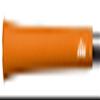 elitegrips Standard Series S48star Golf Grip Wild Orange with Backline view 1