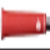 elitegrips Competition Series CX50 Classic Red with Backline view 1