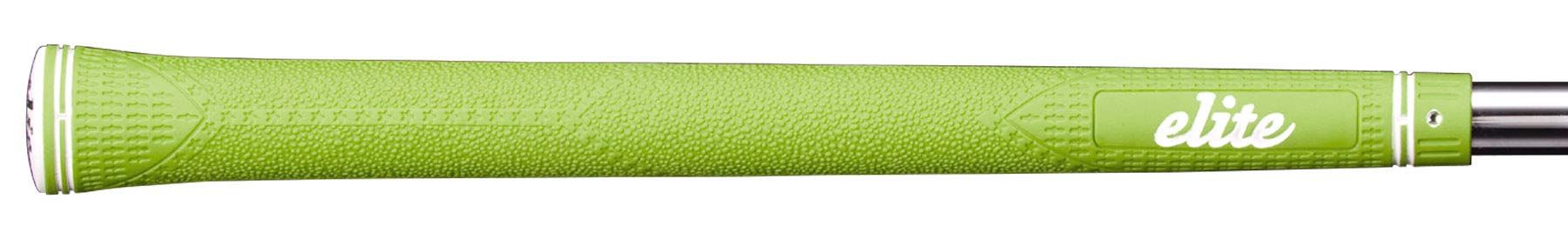 elitegrips Competition Series CX50 Golf Grip, Signal Green, No Backline