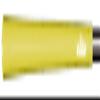 elitegrips Athlete Series A50star Acid Yellow with Backline Golf Grip view 1