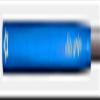 elitegrips RS65 Putter Grip Marine Blue Standard view 1