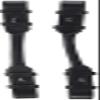 William Hunter Equestrian Hy Pelham Roundings - Billet - Black view 1