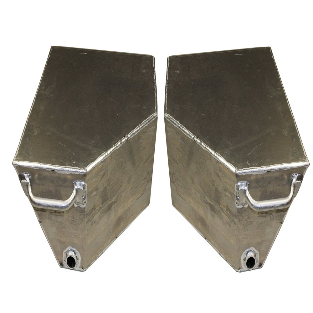 Beavertail Boat Float Pods, Small - Fits 14', 15' and 16' Boats