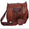 Komal's Passion leather 24 Inch Mens Leather Duffle Sports Gym Overnight Travel Weekend Bag view 1