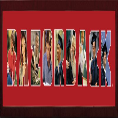 Campus Images Arkansas Razorbacks Spirit Collage Photo Frame