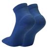COUVER Premium Quality Athletic Crew Cushioned Basketball Socks - Blue S view 1