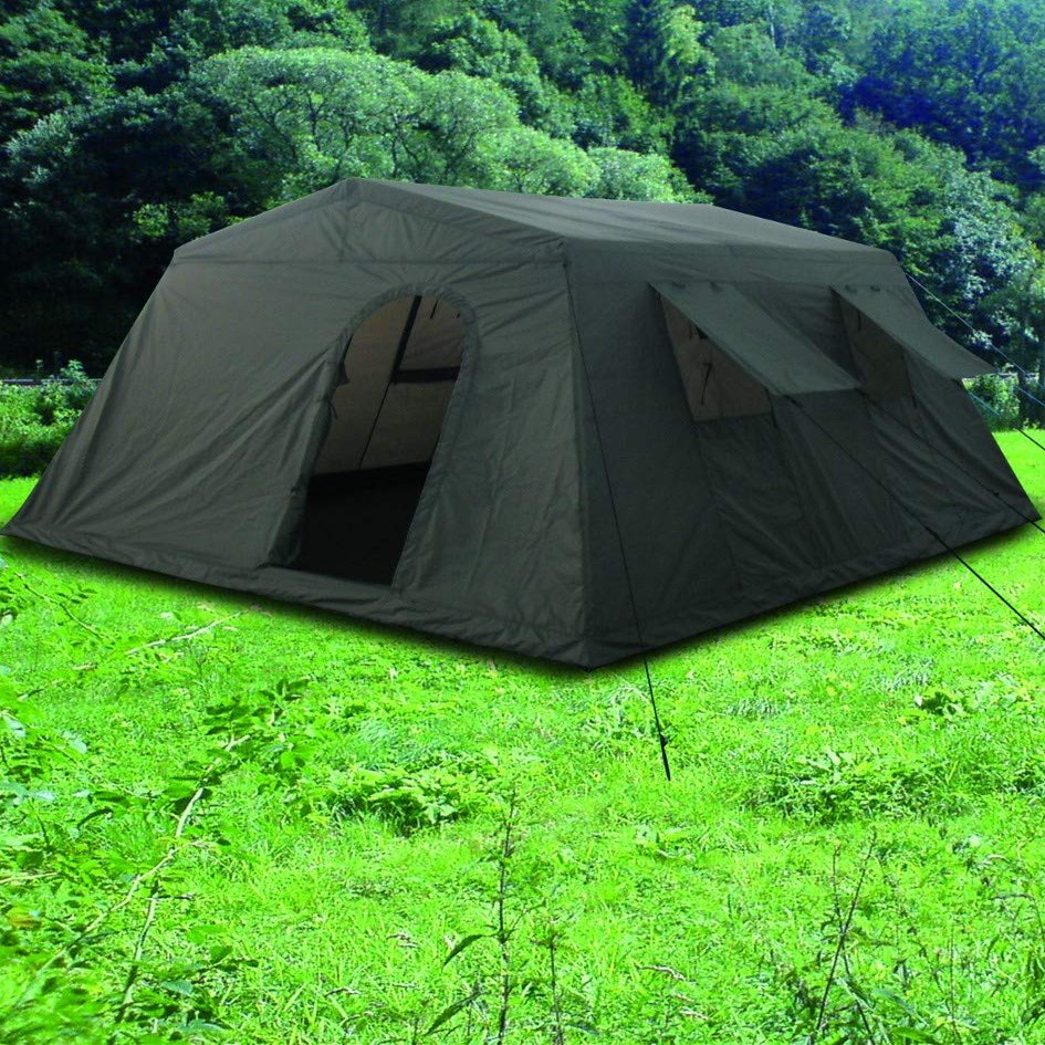Mil-Tec Unisex - Adult PE 3 Large Tent, Olive, One Size