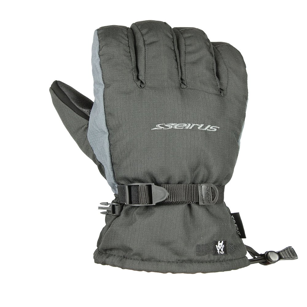 Seirus Innovation Unisex Heatwave Accel Glove, Black/Charcoal, Small