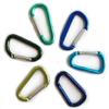 Set of 6 Carabiner Spring Snap Link Hook  70mm 3 view 1