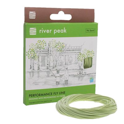 Fly Line DT-4F Double Taper Floating 100FT (30.5m) (Grass Green)