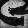 550 Paracord Survival Belt with Plastic Side-Release Buckle (Woodland Camo, XL) view 2