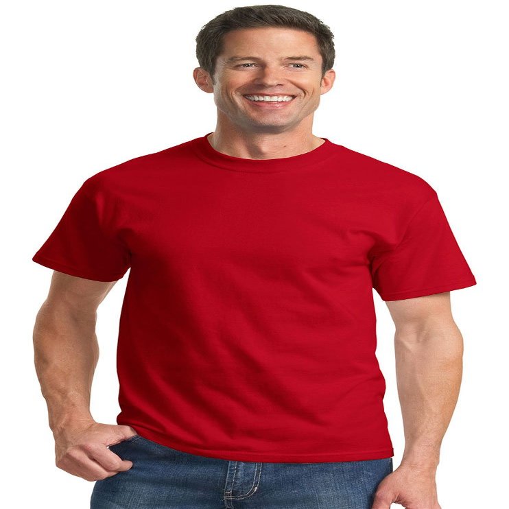 Port and Company PC61 Adult's Essential T-Shirt Red 3X-Large