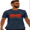 Go All Out X-Large Navy Blue Adult ADHD Highway to Hey Look A Squirrel Funny Music T-Shirt view 2