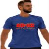 Go All Out XX-Large Royal Blue Adult ADHD Highway to Hey Look A Squirrel Funny Music T-Shirt view 2