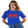 Go All Out XX-Large Royal Blue Adult ADHD Highway to Hey Look A Squirrel Funny Music T-Shirt view 3
