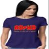 Go All Out XX-Large Purple Womens ADHD Highway to Hey Look A Squirrel Funny Music T-Shirt view 3