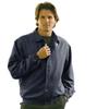Monterey Club Men's Microfiber Suede Sport Jacket #1705 (Navy, Medium) view 1