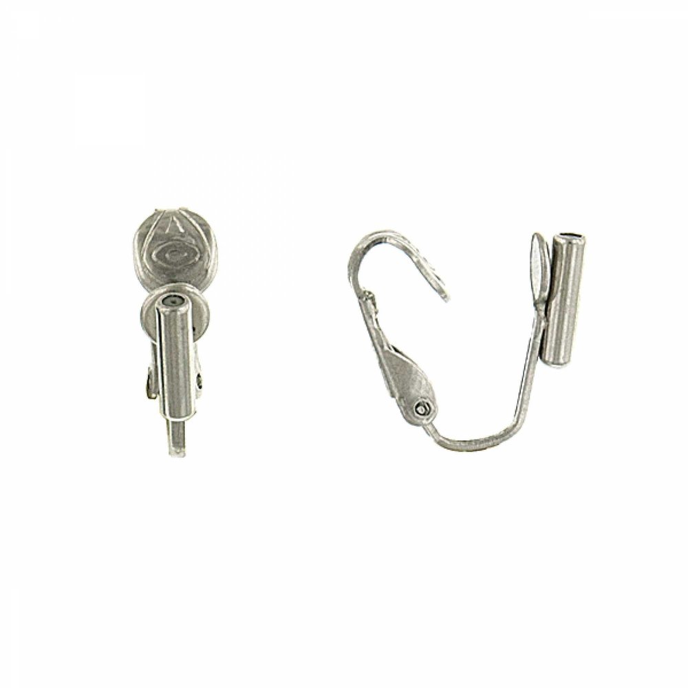 1928 Jewelry Silver Clip On Earrings Converter (1 Pair)