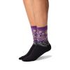 Hot Sox Womens Fun Famous Artist Paintings Crew Socks - 1 Pair Pack Cool & Gifts Hosiery, Starry Night (Purple), 4-10 US view 2