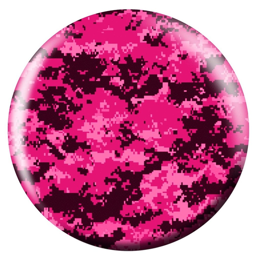 Bowlerstore Products Pink Camouflage Bowling Ball (15lbs)