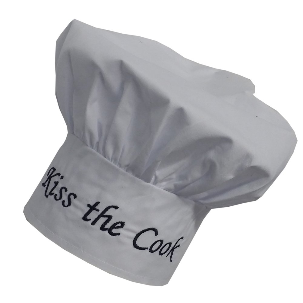 CHEFSKIN Kiss The Cook Personalized Chef HAT: The Best Gift