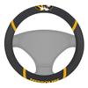 FANMATS 14915 NCAA University of Missouri Tigers Polyester Steering Wheel Cover , 15"x15" view 1