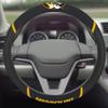 FANMATS 14915 NCAA University of Missouri Tigers Polyester Steering Wheel Cover , 15"x15" view 2