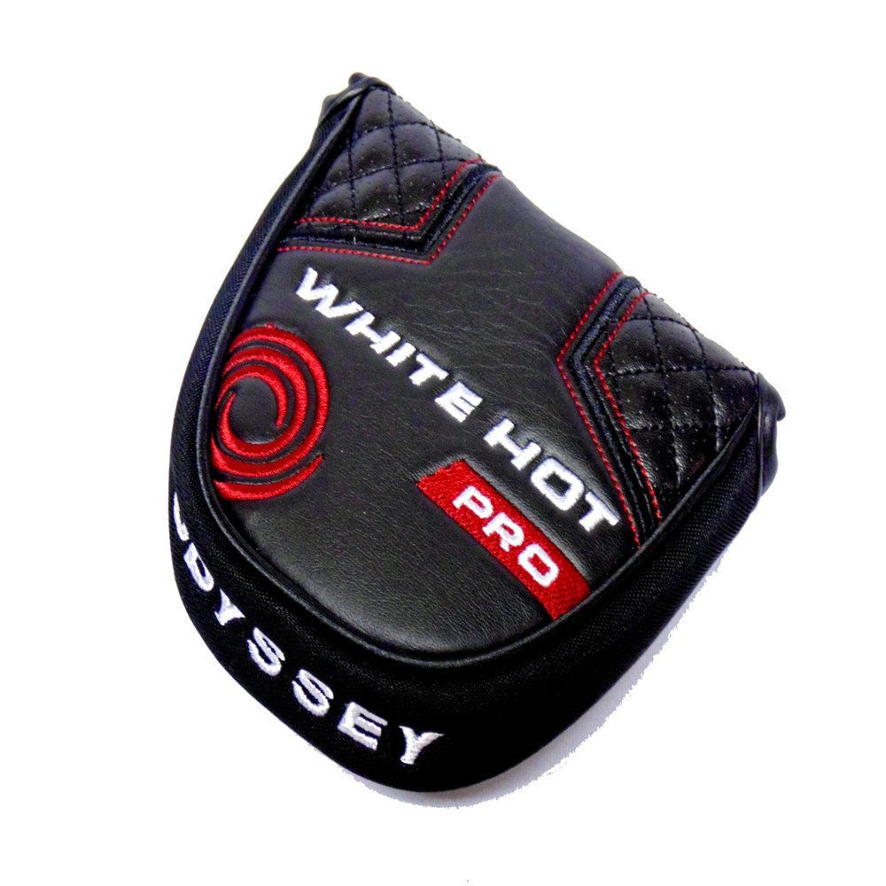 ODYSSEY New White Hot Pro Mallet Putter Cover Headcover
