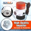 SEAFLO 01 Series 1100 GPH Bilge Pump  12V, 1-1/8" Outlet, Marine Submersible Pump with Anti-Airlock Protection, CE & Rohs Certified, 4-Year Warranty | Reliable for Boats and Marine Applications view 2