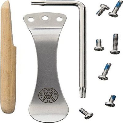 Hogue 34184 EX01 Folder 3.5 or 4 Torx Screw Clip Kit, Stainless Steel