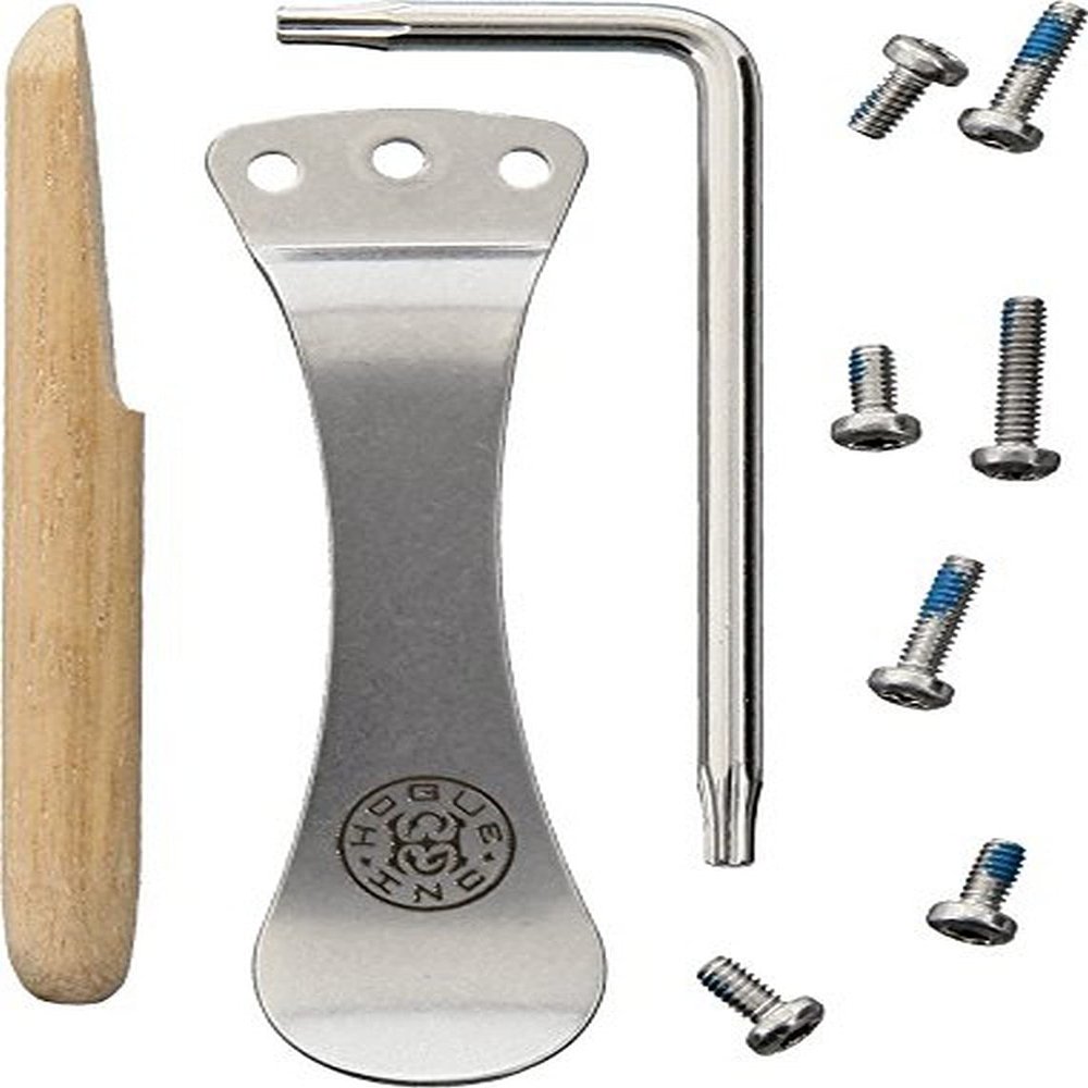 Hogue 34184 EX01 Folder 3.5 or 4 Torx Screw Clip Kit, Stainless Steel