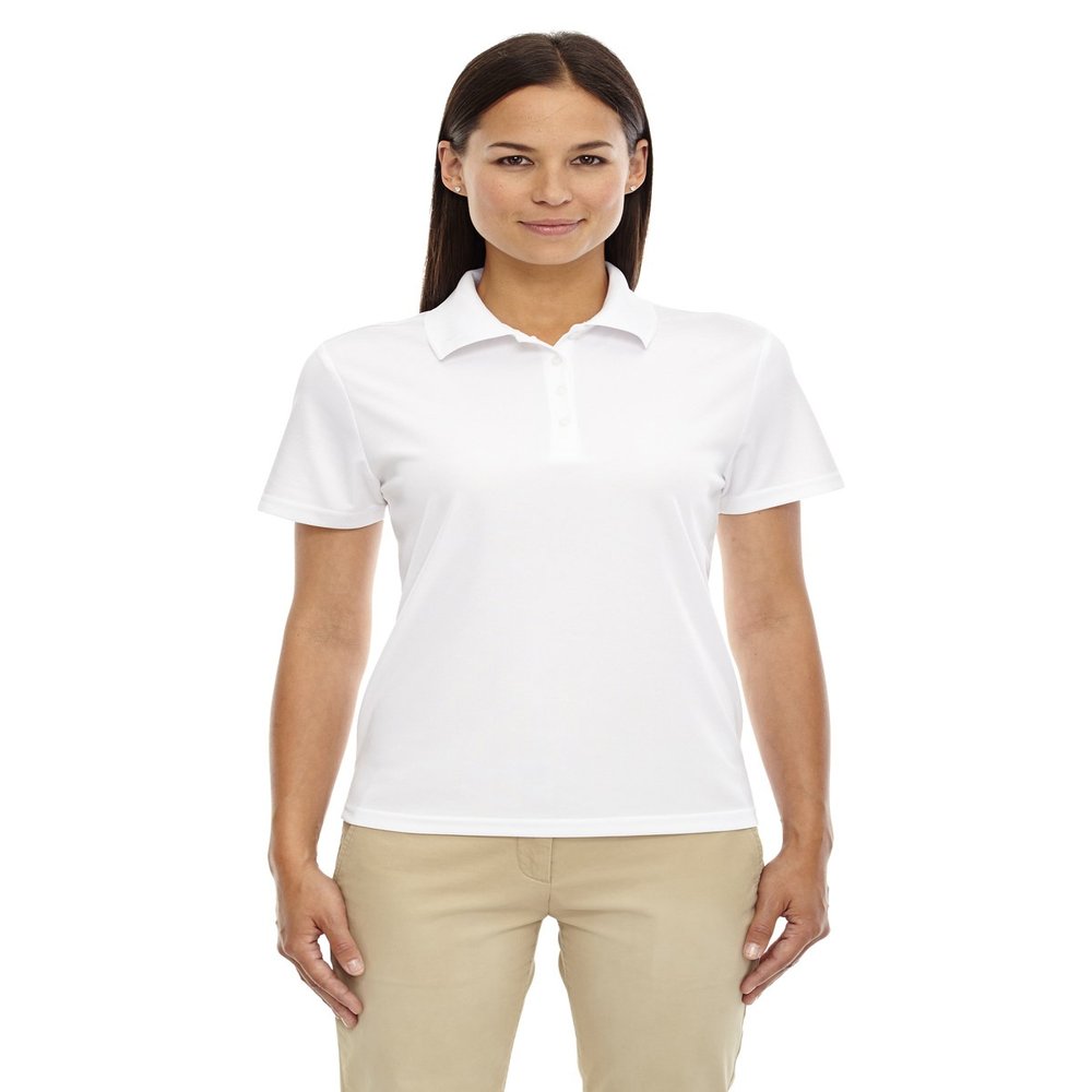 Ash City Ladies Origin Core 365 Performance Polo (XX-Large, White)