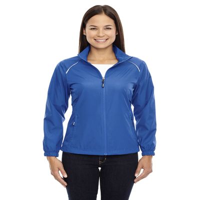 Ash City Ladies Motivate Core 365 Unlined Lightweight Jacket (Large, True Royal)