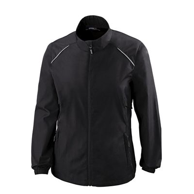 Ash City Ladies Motivate Core 365 Unlined Lightweight Jacket (XXX-Large, Black)