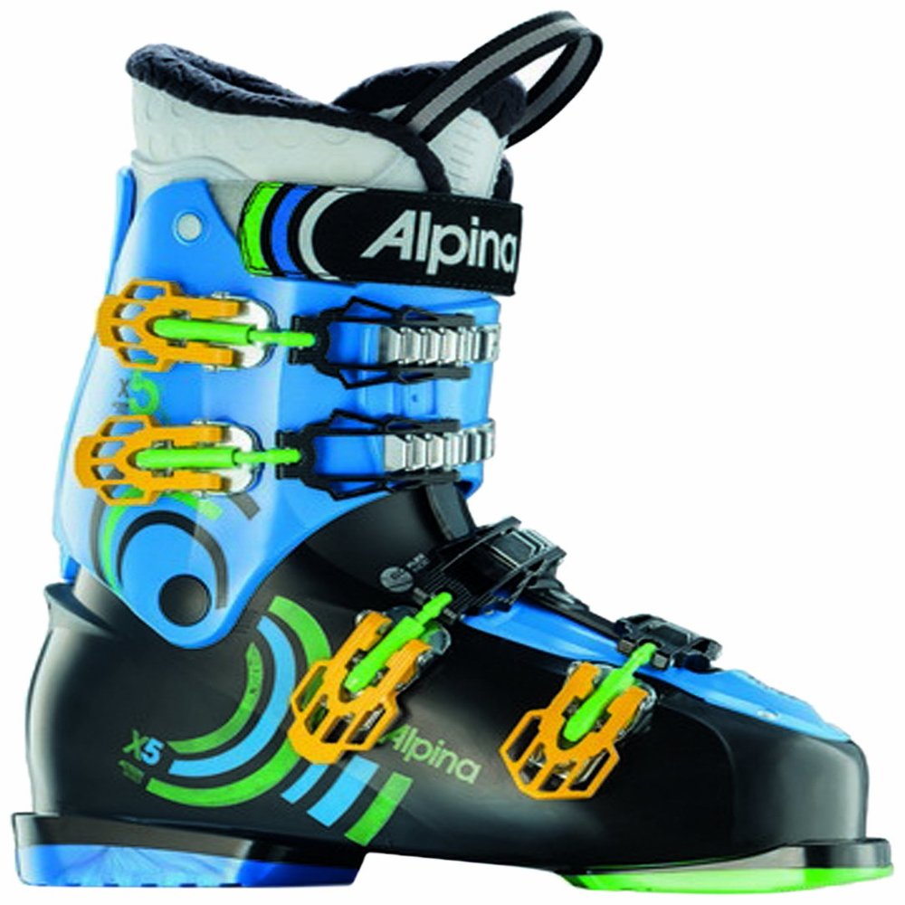 ALPINA Sports X5 Action Alpine Downhill Ski Boots, Blue, 265