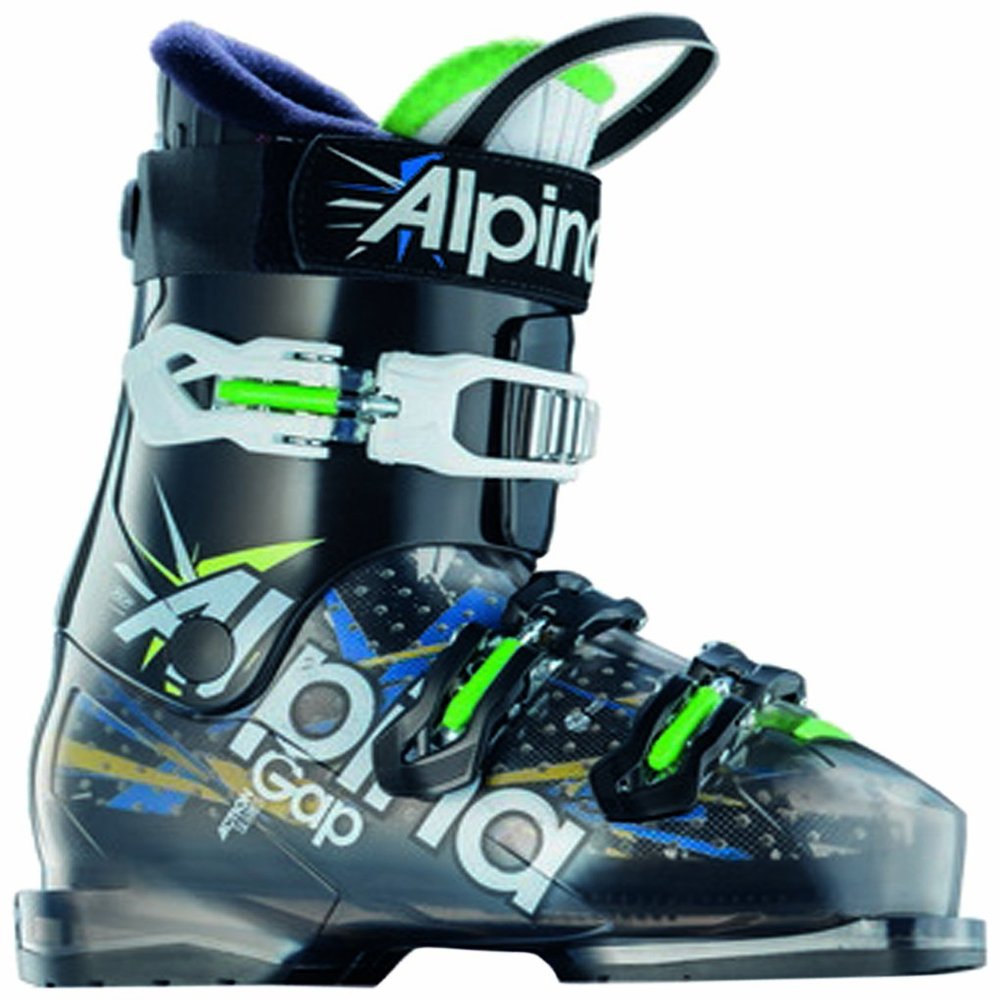 ALPINA Sports Youth Gap Alpine Downhill Ski Boots, Multi, 255