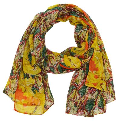 Janet Reptile Print Scarf