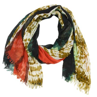 Vera Multi Color Print Scarf