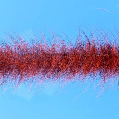 Ep Foxy Brush 1.5" Wide Hot Orange/black