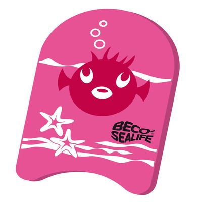 Beco Sealife Swimming Kickboard for Kids, Pink, One Size